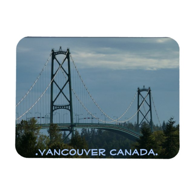Vancouver Magnet Vancouver CN Personalisiert Magne (Horizontal)