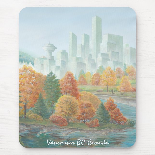 Vancouver Mousepad Souvenir Vancouver Kunst (Vorne)