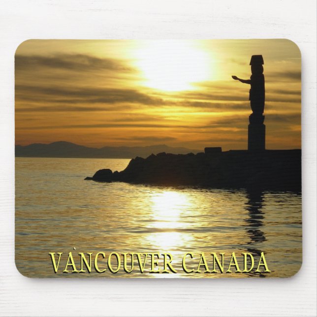 Vancouver Mousepad Souvenir Vancouver Sunset Gesch (Vorne)