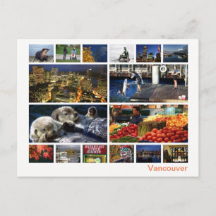 Vancouver Multi-Image 2 Postkarte