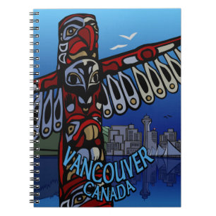 Vancouver Notebook-Sehenswürdigkeit Souvenir Journ Notizblock