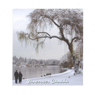 Vancouver Notepad Personalisiert Vancouver Souveni Notizblock
