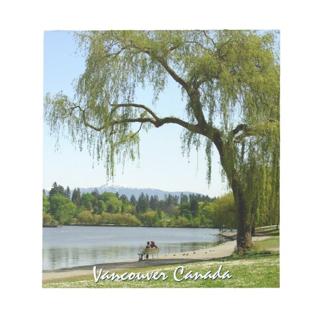 Vancouver Notepad Personalisiert Vancouver Souveni Notizblock (Vorderseite)