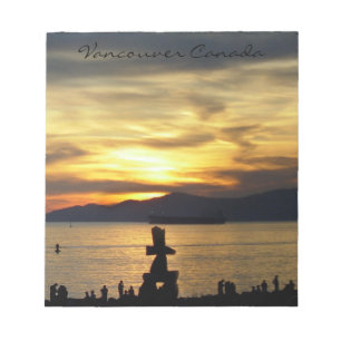 Vancouver Notepad Personalisiert Vancouver Souveni Notizblock
