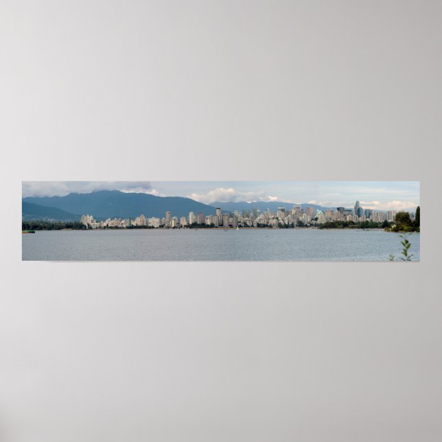 Vancouver Panorama Poster (Vorne)