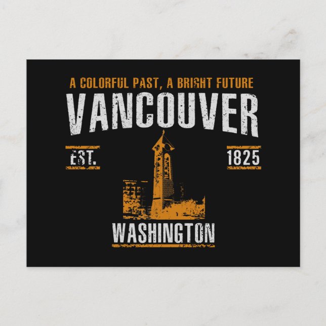 Vancouver Postkarte (Vorderseite)