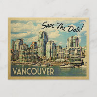Vancouver Save the Date Kanada