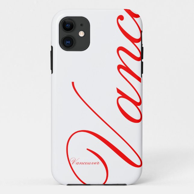 Vancouver - schönes iPhone 11 Fall Case-Mate iPhone Hülle (Rückseite)