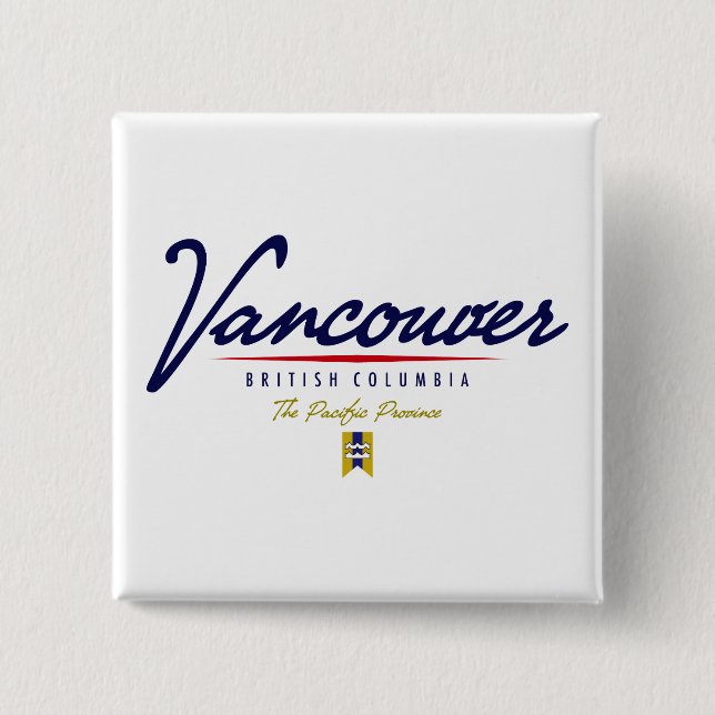 Vancouver-Skript Button (Vorderseite)