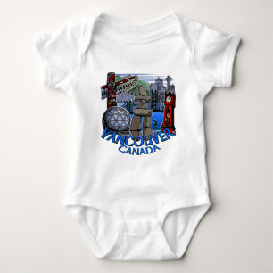 Vancouver Souvenir Baby One Piece / Jumper Baby Strampler