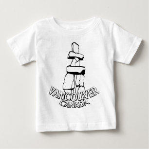 Vancouver Souvenir Baby T - Shirt Sehenswürdigkeit