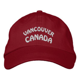 Vancouver Souvenir Baseball Cap bestickte Cap Bestickte Kappe