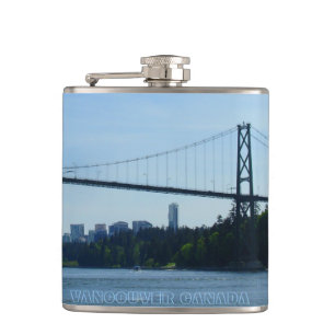 Vancouver Souvenir Flask Custom Vancouver BC Flask Flachmann