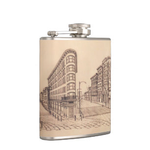 Vancouver Souvenir Flask Vancouver Gastown Geschen Flachmann