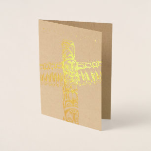 Vancouver Souvenir Grußkarten Custom Silver Folienkarte