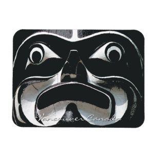 Vancouver Souvenir Magnet Totem Pole Sehenswürdigk