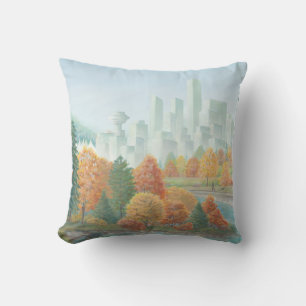 Vancouver Souvenir Pillow Vancouver Sehenswürdigke Kissen