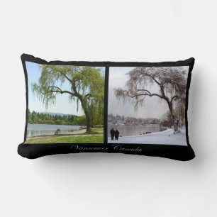 Vancouver Souvenir Pillow Vancouver Sehenswürdigke Lendenkissen