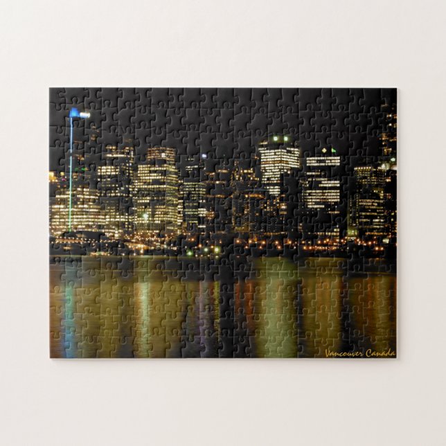 Vancouver Souvenir Puzzle Vancouver City Geschenk (Horizontal)