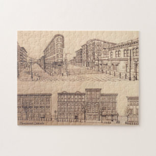 Vancouver-Souvenir-Puzzle Vancouver-Gastown-Gesche Puzzle