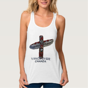 Vancouver Souvenir Shirts Frauen Haida Tank Tops