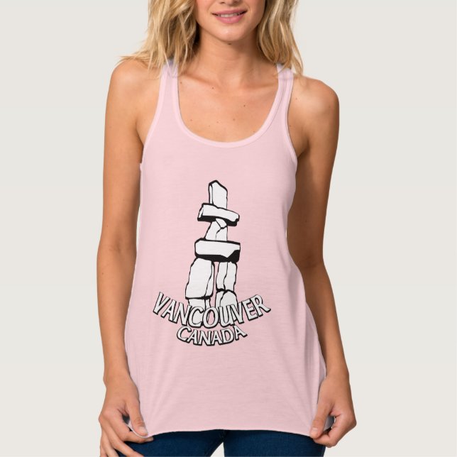 Vancouver Souvenir Shirts - Tank Tops für Frauen (Vorderseite)