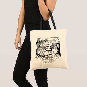 Vancouver-Souvenir-Tasche Landmark Art Taschen