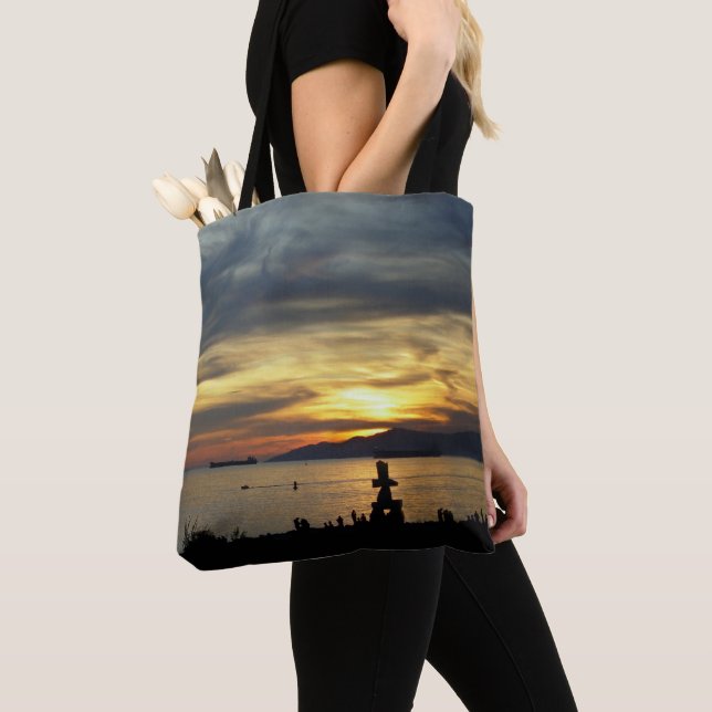 Vancouver Souvenir Tote Bag Vancouver Sunset Bags (Von Nahem)