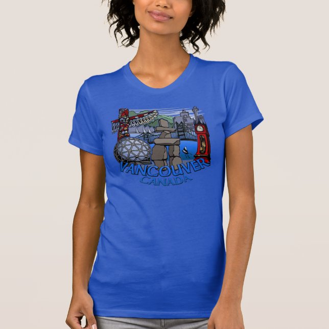 Vancouver Souvenir Women's Tank Top (Vorderseite)