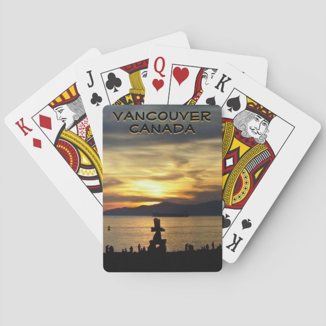 Vancouver Spielkarten Vancouver Sunset Cards (Rückseite)