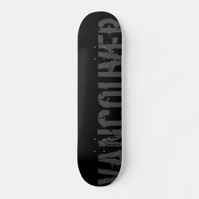 Vancouver — Städtischer Stil - Skateboard (Vorderseite)