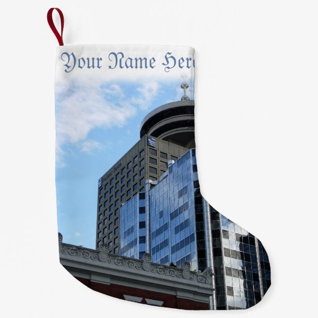 Vancouver Strumpf Vancouver Weihnachtsfest Strumpf Kleiner Weihnachtsstrumpf (Vorderseite)