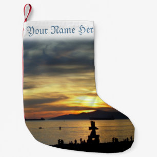 Vancouver Strumpf Vancouver Weihnachtsfest Strumpf Kleiner Weihnachtsstrumpf