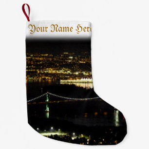 Vancouver Strumpf Vancouver Weihnachtsfest Strumpf Kleiner Weihnachtsstrumpf