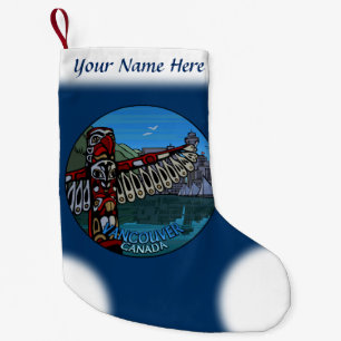 Vancouver Strumpf Vancouver Weihnachtsfest Strumpf Kleiner Weihnachtsstrumpf