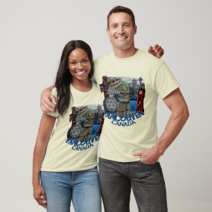 Vancouver T - Shirt Souvenir Bio Vancouver Shirt
