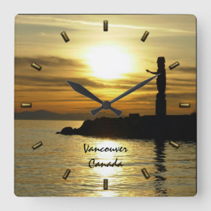 Vancouver Uhr gibt Totem Pole Vancouver Uhr