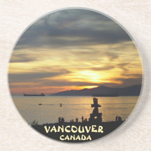 Vancouver Untersetzer Inukshuk Vancouver Souvenir
