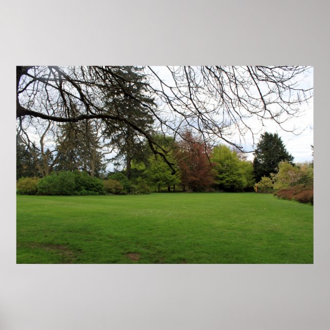 Vancouver Van Dusen Botanischer Garten Poster (Vorne)
