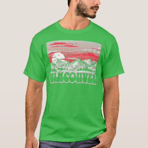 Vancouver Vintag Achtzigergebirge Retro Graphic T-Shirt