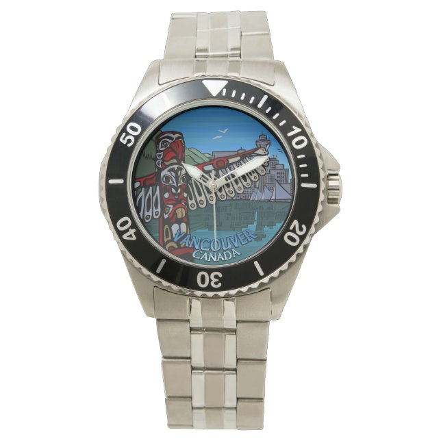 Vancouver Watch Vancouver Souvenir Armbanduhr (Vorderseite)