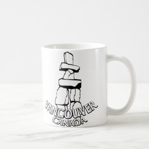 Vancouvers Kaffeetasse-Tassen u. Gläser BC Kanada Tasse