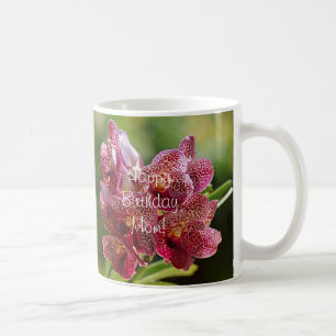 Vanda-Orchideen-Gruppen-Geburtstags-Kaffee-Tasse Tasse