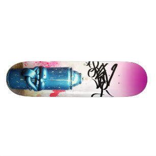 Vandalen-Spraydose Skateboard