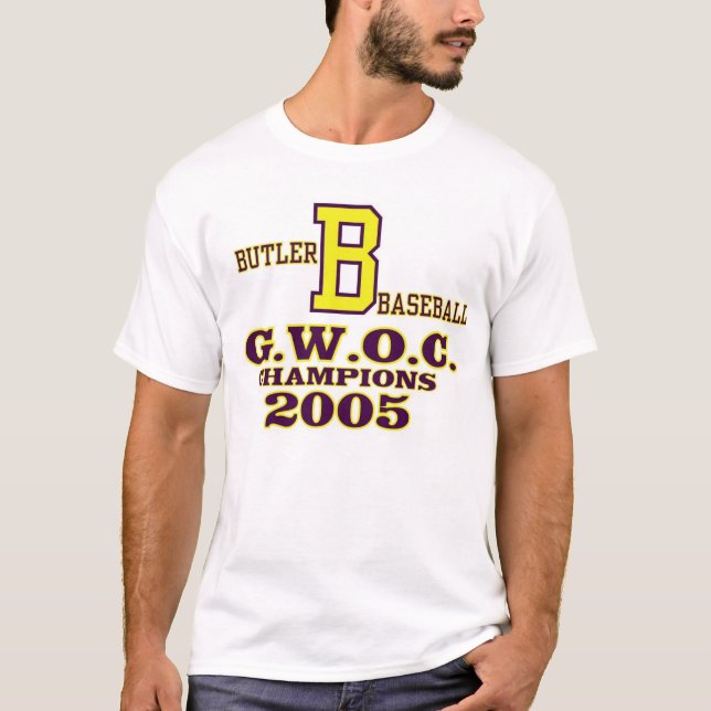 Vandalia-Butler Baseball 10 nachfolgende Titel T-Shirt (Vorderseite)