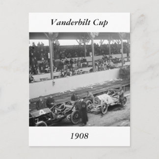 Vanderbilt Cup, 1908 Postkarte