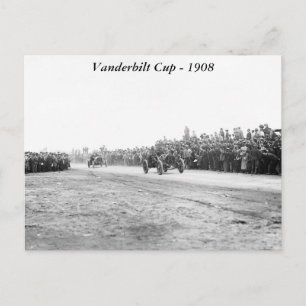 Vanderbilt Cup Auto Race, Anfang der 1900er Postkarte
