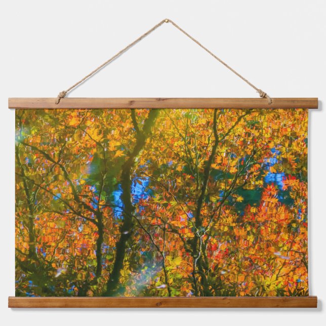 VanDusen Botanical Garden Vancouver, Kanada Wandteppich Mit Holzrahmen (Vorne)