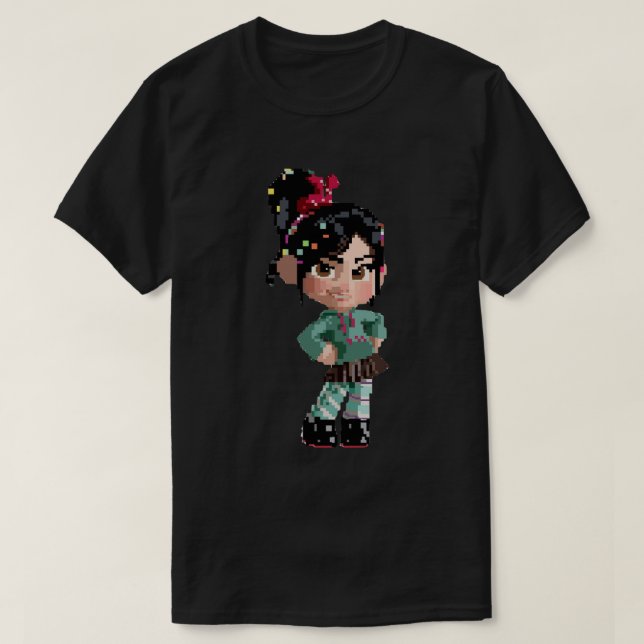 Vanellope Pixel T-Shirt (Design vorne)
