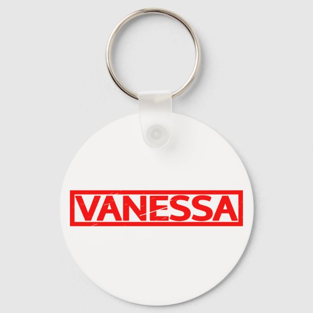 Vanessa Briefmarke Schlüsselanhänger (Vorderseite)